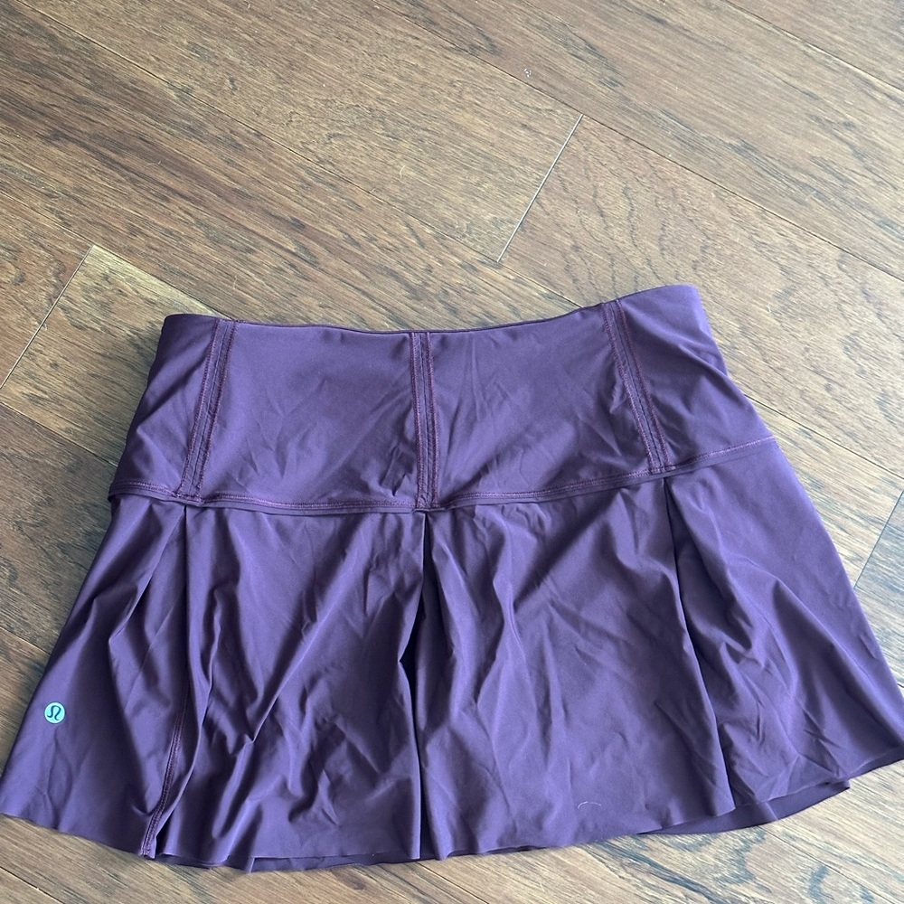 Lululemon Lost In Pace Skirt (Regular) (13") Purple 8 LW8772R